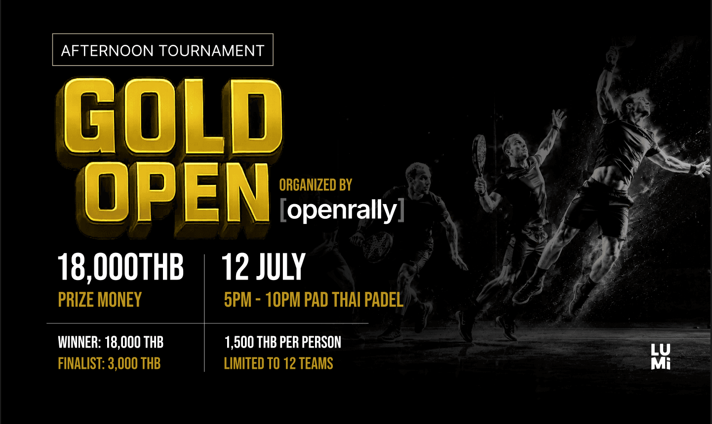 Gold Open poster