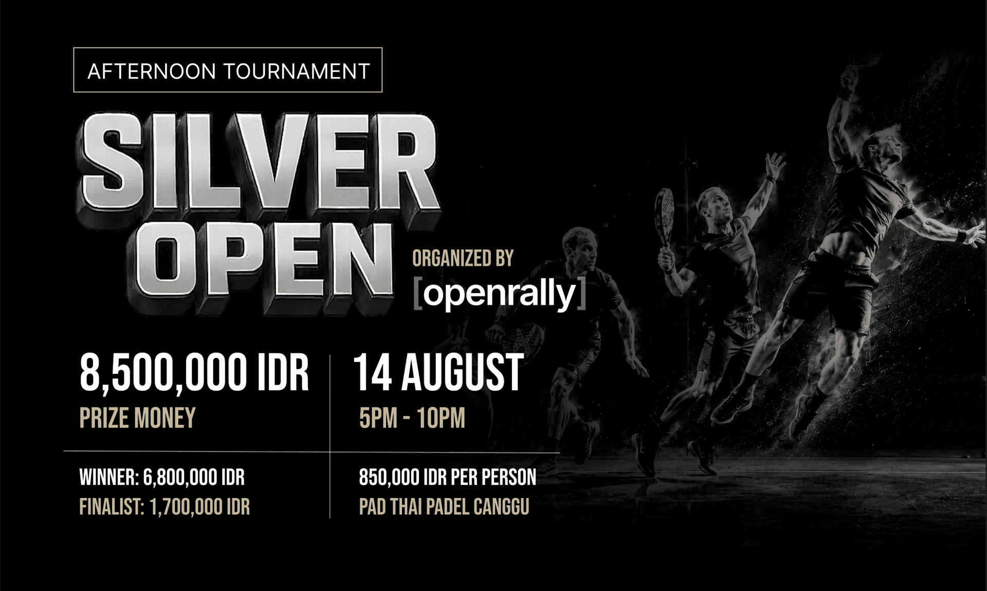 Silver Open poster