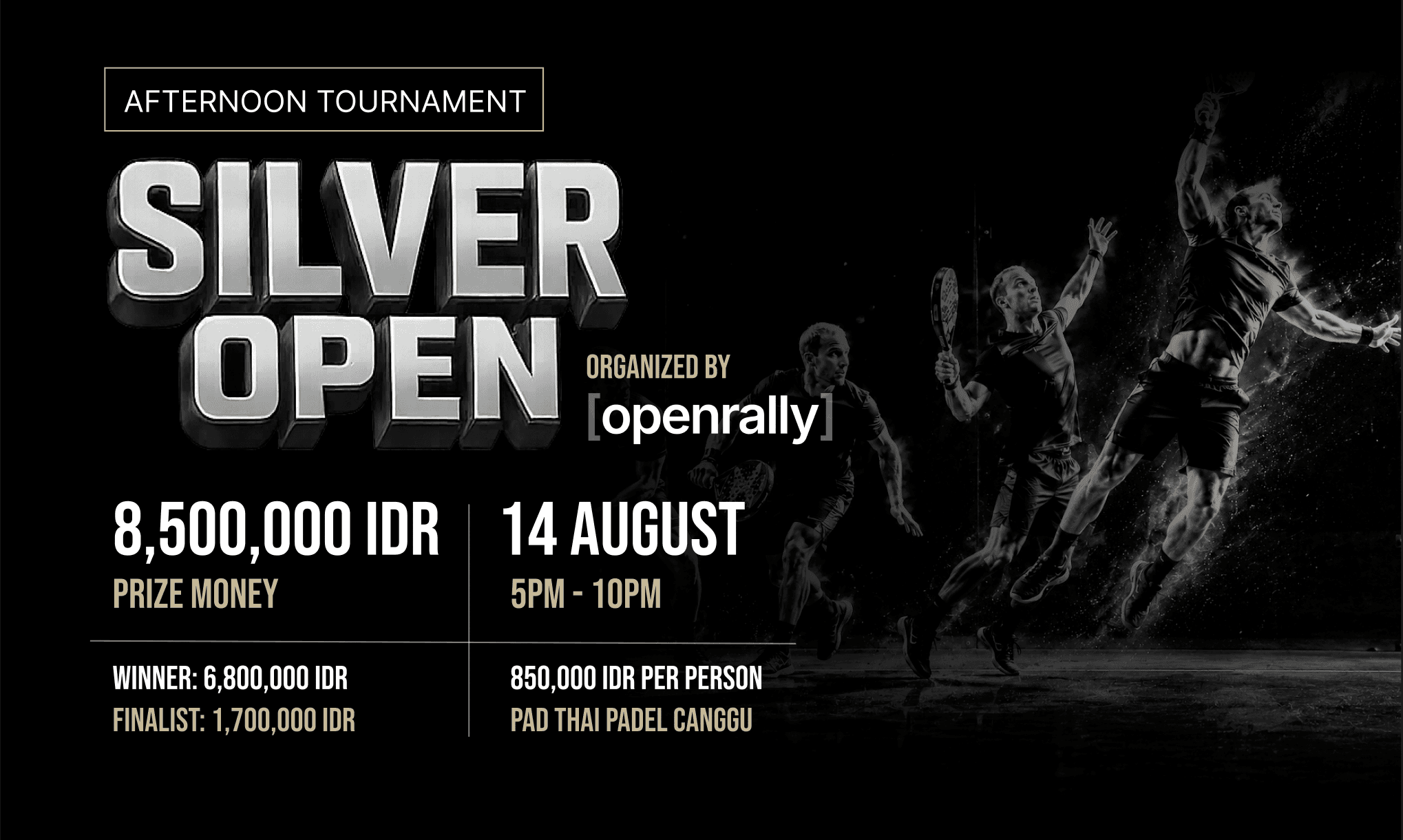 Silver Open poster