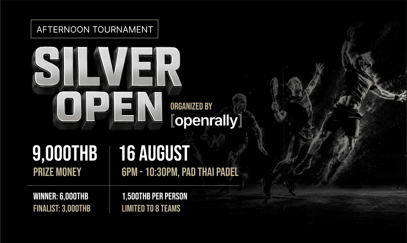 Silver Open poster