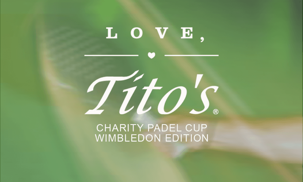 Tito's Charity Padel Cup poster